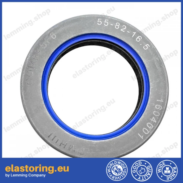 Wheel hub oil seal 55x82x16,5 COMBI SF6 Wheel hub oil seal 55x82x16,5 COMBI SF6