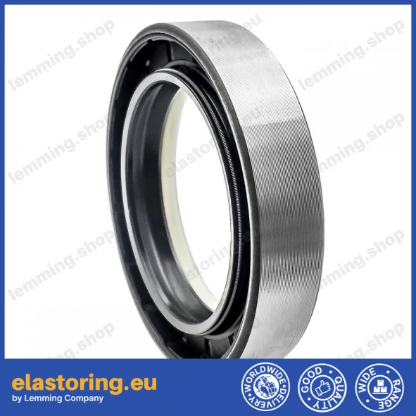 Wheel hub oil seal 56x80x16 COMBI SF6