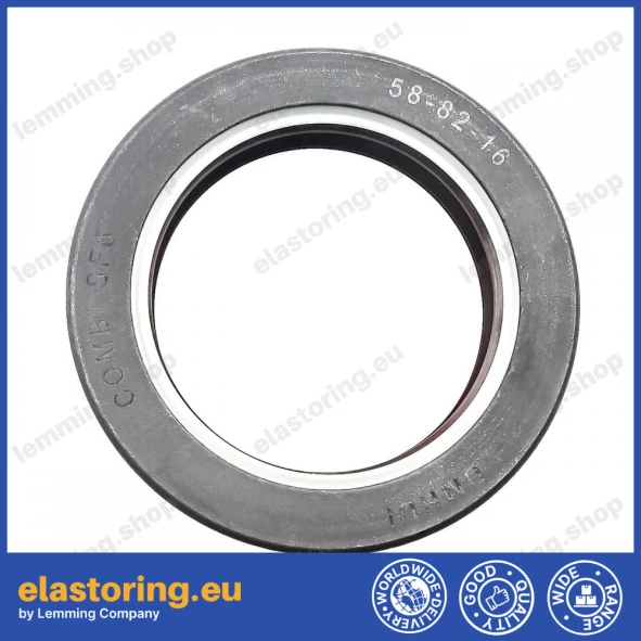 Wheel hub oil seal 58x82x16 COMBI SF6 Wheel hub oil seal 58x82x16 COMBI SF6