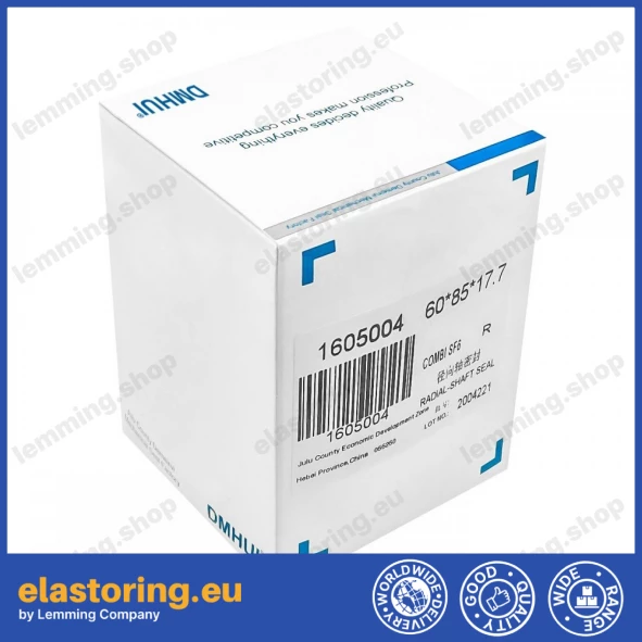 Wheel hub oil seal 60x85x17,7 COMBI SF6 Wheel hub oil seal 60x85x17,7 COMBI SF6