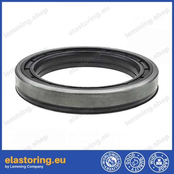 Wheel hub oil seal 70x95x13/14,5 RWDR-KASSETTE FPM Wheel hub oil seal 70x95x13/14,5 RWDR-KASSETTE FPM
