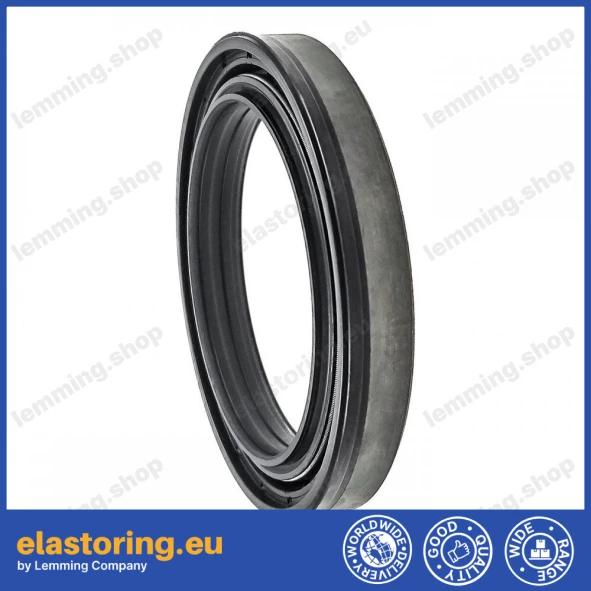 Wheel hub oil seal 70x95x13/14,5 RWDR-KASSETTE FPM Wheel hub oil seal 70x95x13/14,5 RWDR-KASSETTE FPM