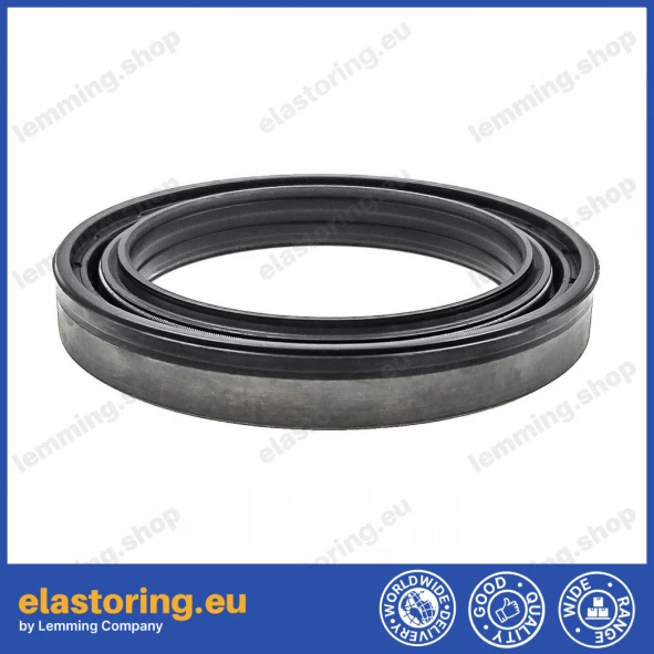 Wheel hub oil seal 70x95x13/14,5 RWDR-KASSETTE FPM Wheel hub oil seal 70x95x13/14,5 RWDR-KASSETTE FPM