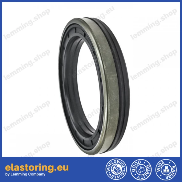 Wheel hub oil seal 70x95x13/14,5 RWDR-KASSETTE NBR