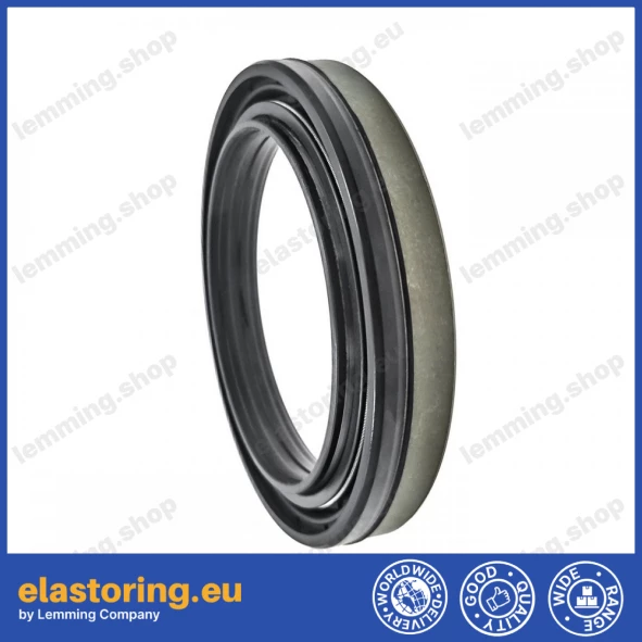 Wheel hub oil seal 70x95x13/14,5 RWDR-KASSETTE NBR