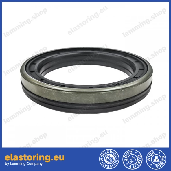 Wheel hub oil seal 70x95x13/14,5 RWDR-KASSETTE NBR