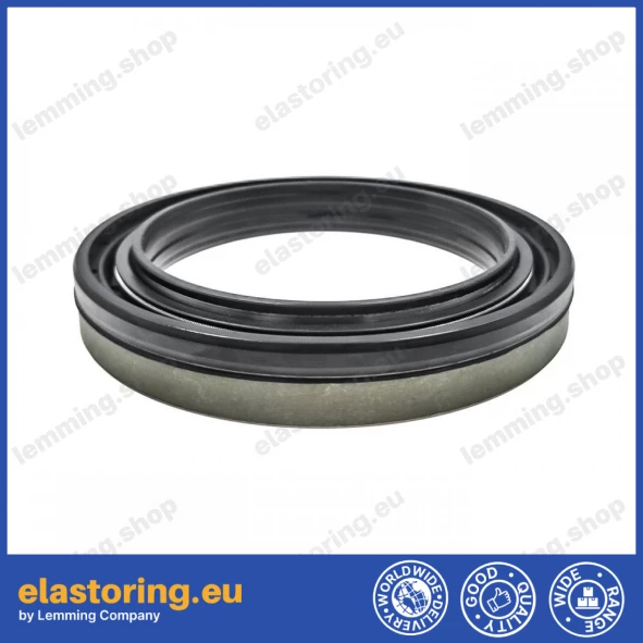 Wheel hub oil seal 70x95x13/14,5 RWDR-KASSETTE NBR