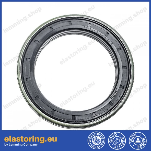 Wheel hub oil seal 73x101,6x14,5/15,5 RWDR-K7 Wheel hub oil seal 73x101,6x14,5/15,5 RWDR-K7