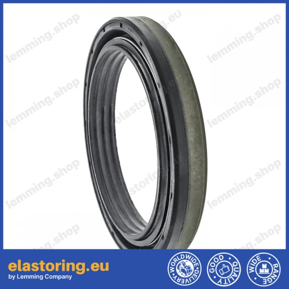 Wheel hub oil seal 75x100x13/14,5 RWDR KASSETTE Wheel hub oil seal 75x100x13/14,5 RWDR KASSETTE