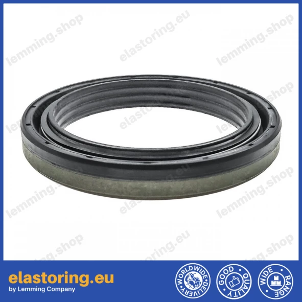 Wheel hub oil seal 75x100x13/14,5 RWDR KASSETTE Wheel hub oil seal 75x100x13/14,5 RWDR KASSETTE