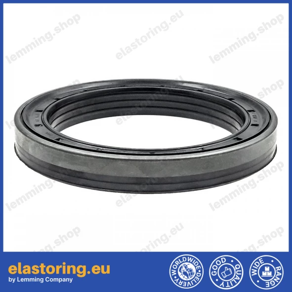 Wheel hub oil seal 75x100x13/14,5 RWDR-KASSETTE FPM Wheel hub oil seal 75x100x13/14,5 RWDR-KASSETTE FPM