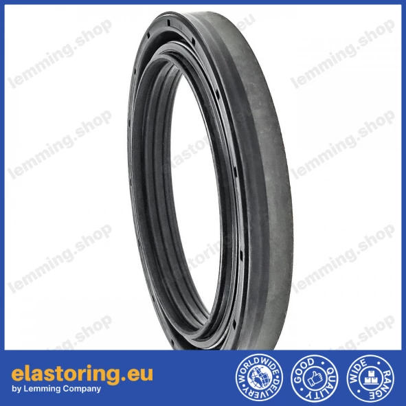 Wheel hub oil seal 75x100x13/14,5 RWDR-KASSETTE FPM Wheel hub oil seal 75x100x13/14,5 RWDR-KASSETTE FPM