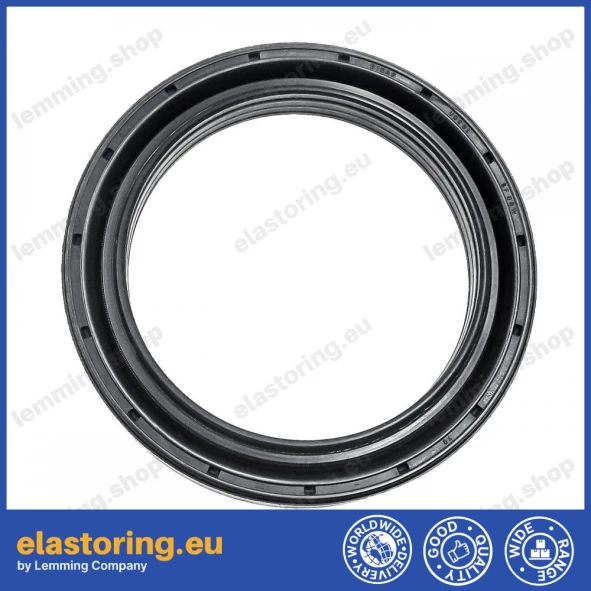 Wheel hub oil seal 75x100x13/14,5 RWDR-KASSETTE FPM Wheel hub oil seal 75x100x13/14,5 RWDR-KASSETTE FPM