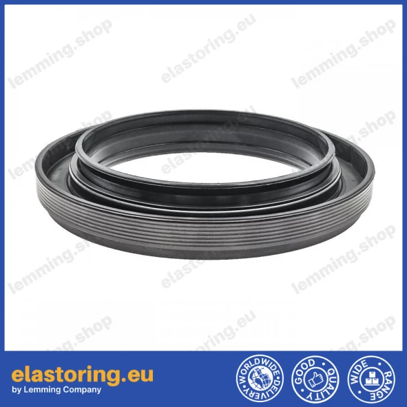 Wheel hub oil seal 82,55x114,25x14/19 RWDR-KASSETTE FPM Wheel hub oil seal 82,55x114,25x14/19 RWDR-KASSETTE FPM