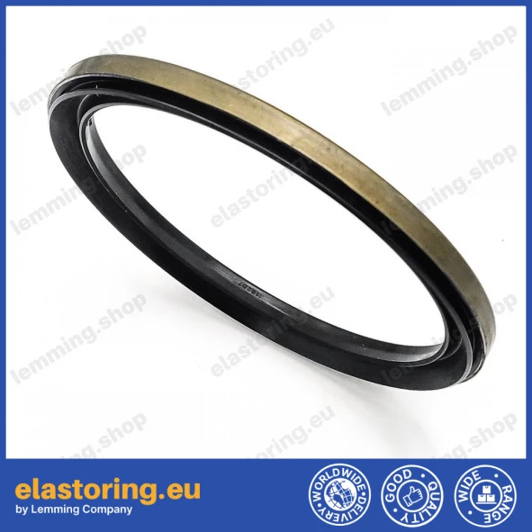 Wiper 104x125x7/10,5 NBR+Stal