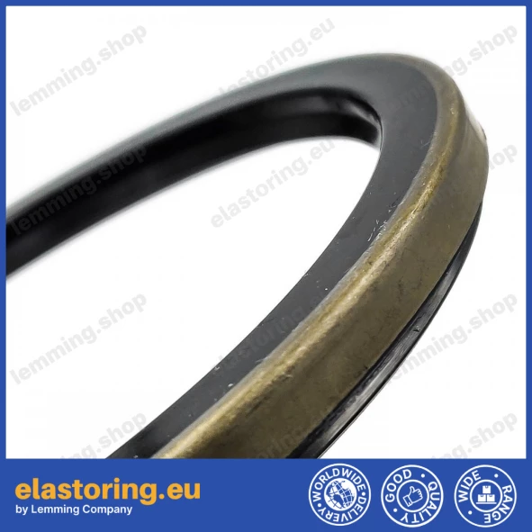 Wiper 104x125x7/10,5 NBR+Stal