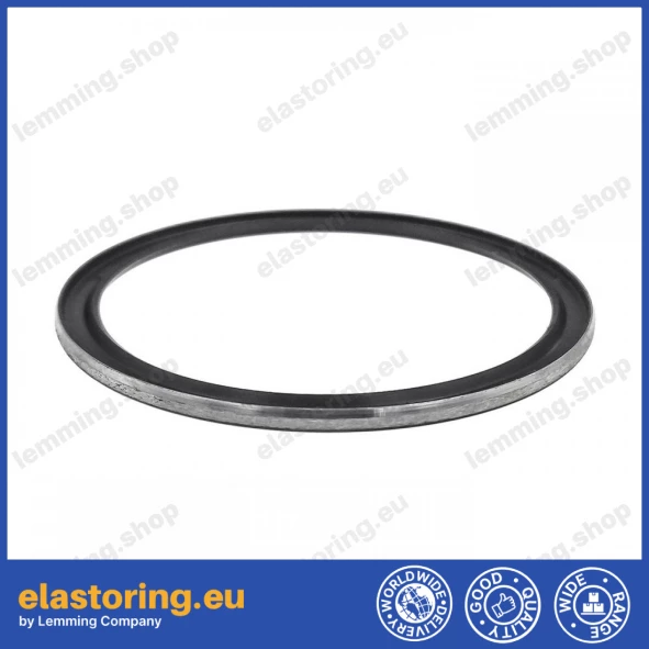 Wiper VM 57,15x66,68x2,77 NBR+Stal