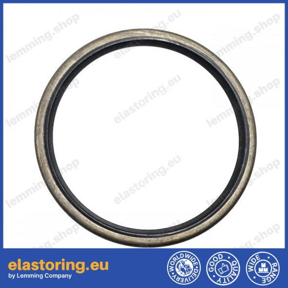 Wiper VM 57,15x66,68x2,77 NBR+Stal