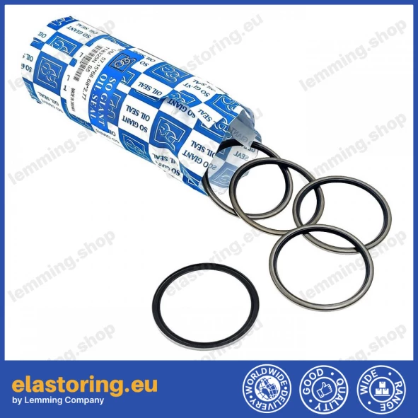 Wiper VM 57,15x66,68x2,77 NBR+Stal