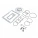 Repair kit for EATON 5423 PUMP