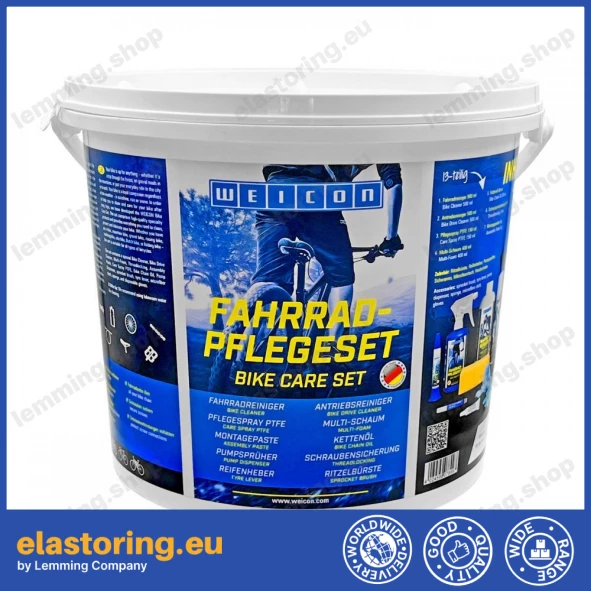 WEICON 13-piece bike care set