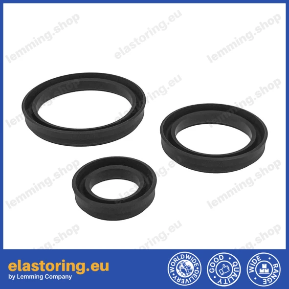 Seal kit for the 'Rumunka' trailer tipping cylinder