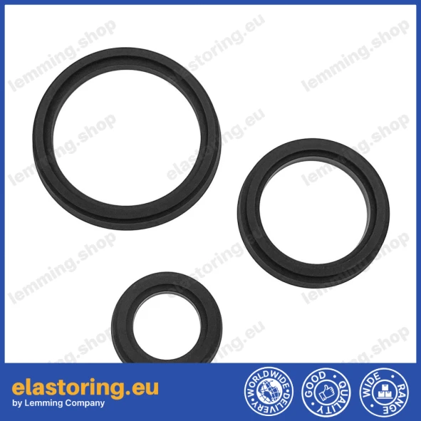 Seal kit for the 'Rumunka' trailer tipping cylinder