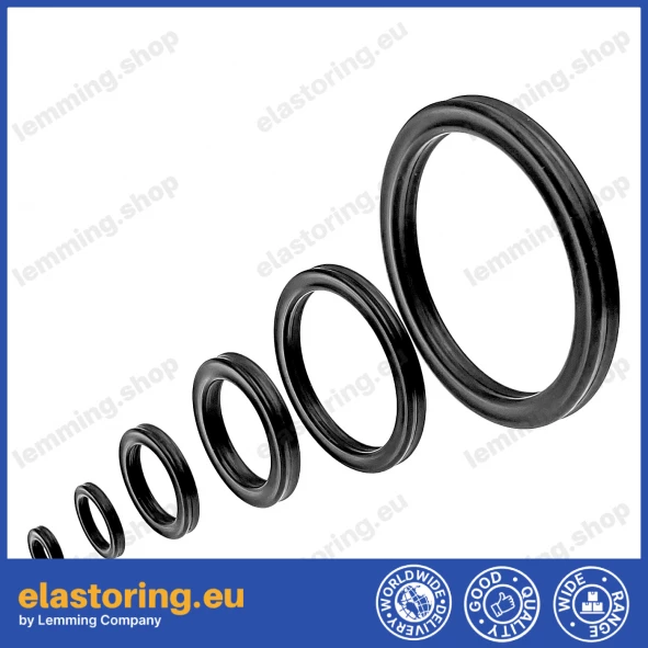 X-ring XR 85,09x5,33 NBR70 X-ring XR 85,09x5,33 NBR70